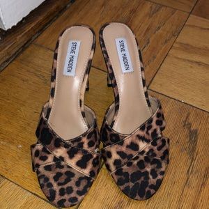 Steve madden chettah heels